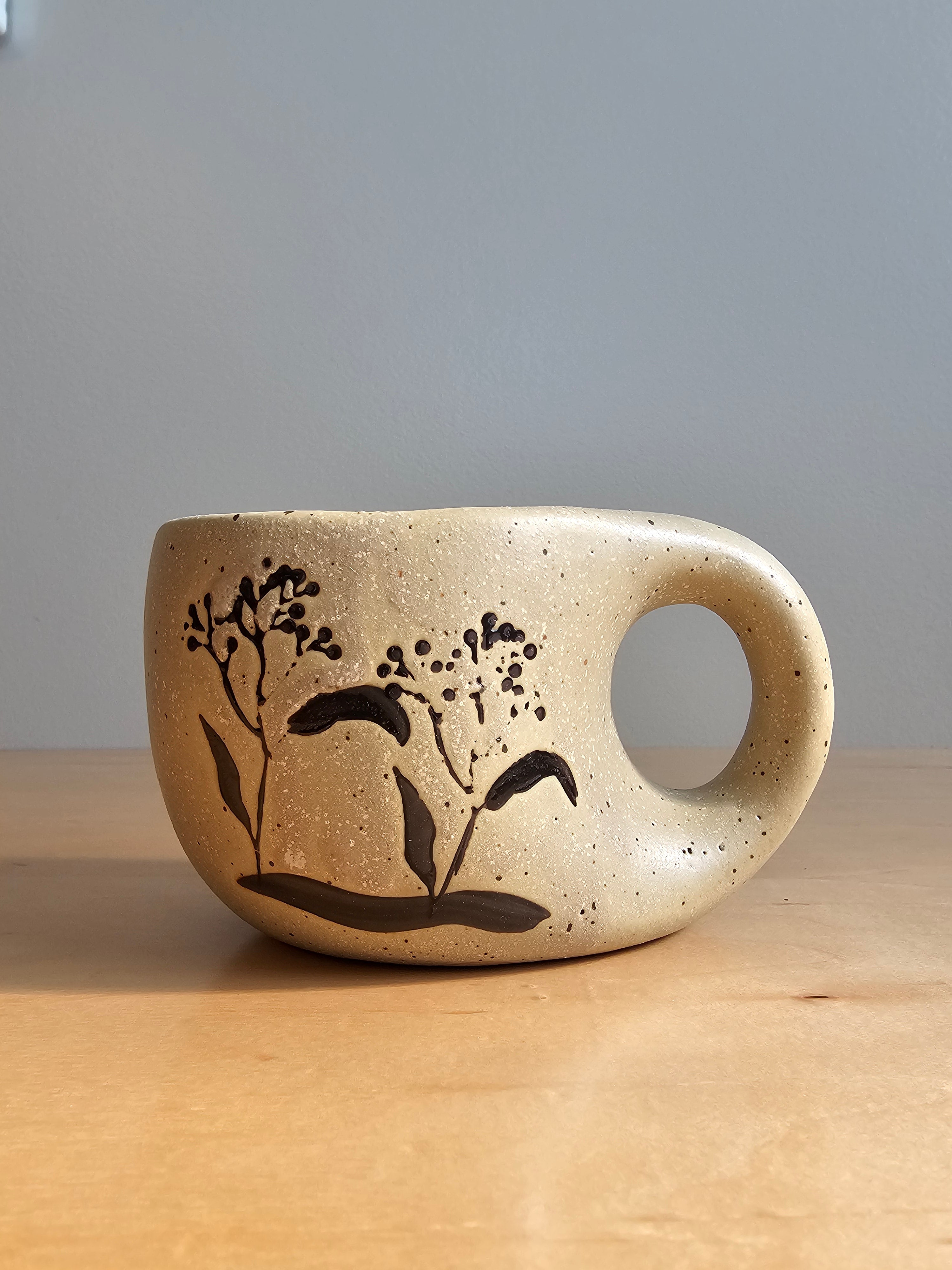 Rustic Stoneware Mug