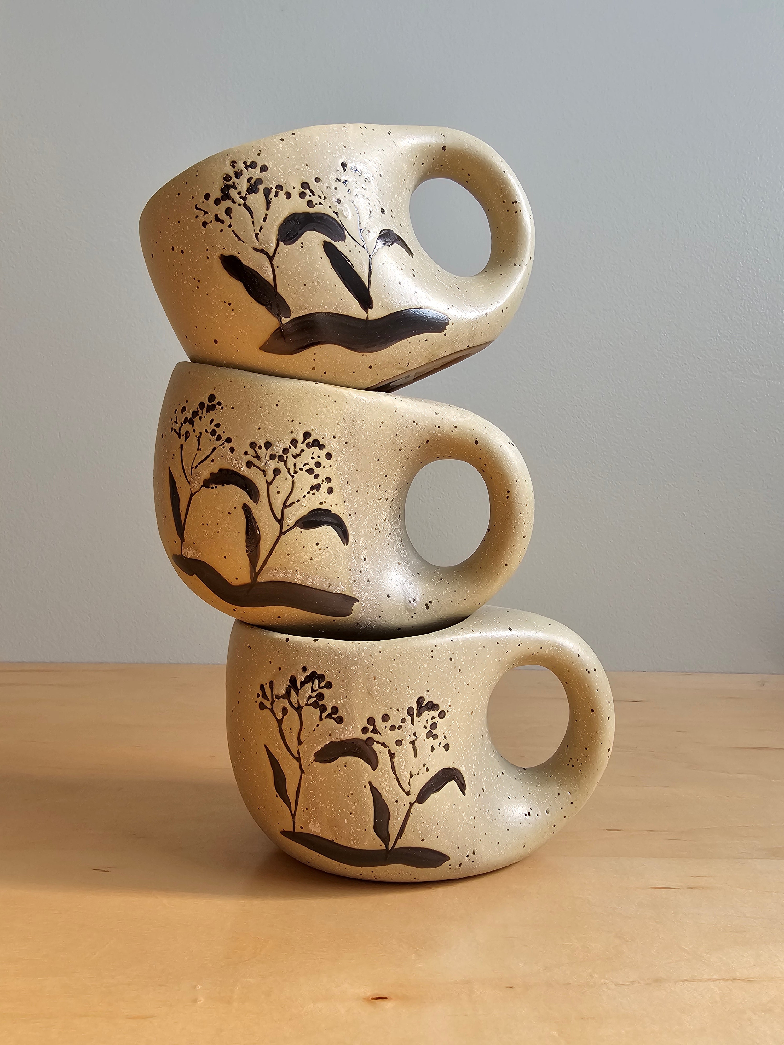 Rustic Stoneware Mug